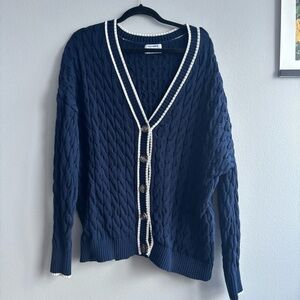 💙Navy Blue Cardigan